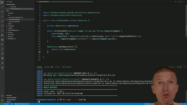 Creating Reusable AWS CDK Java Constructs / Modules with Maven смотреть онлайн