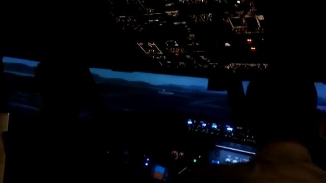 Авиатренажёр Boeing 737NG. Посадка в аэропорту Рио-Де-Жанейро