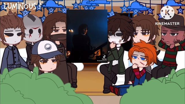 Slashers react to new slasher F!Y/n as Wednesday || P.2 Angst/Fight смотреть онлайн