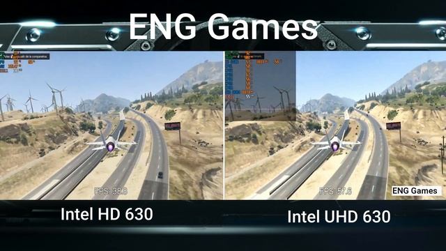 Intel HD 630 Vs Intel UHD 630 GTA V Benchamark смотреть онлайн