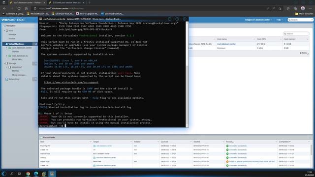 ESXi Migration 2022 - 004 Install Rocky Linux 9 [ #Tutorial / #ESXi / #VMWare] смотреть онлайн