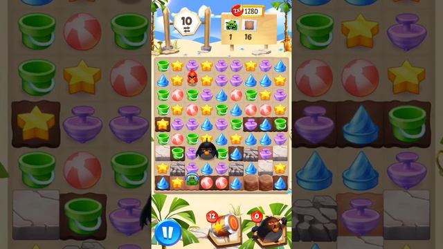 Angry Birds Match [HD] Level 330 смотреть онлайн