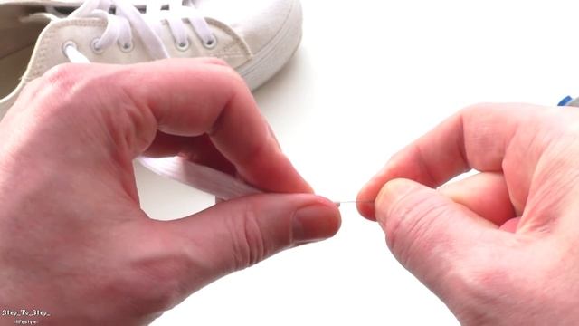 КАК отремонтировать ШНУРОК своими руками. Лайфхак. смотреть онлайн