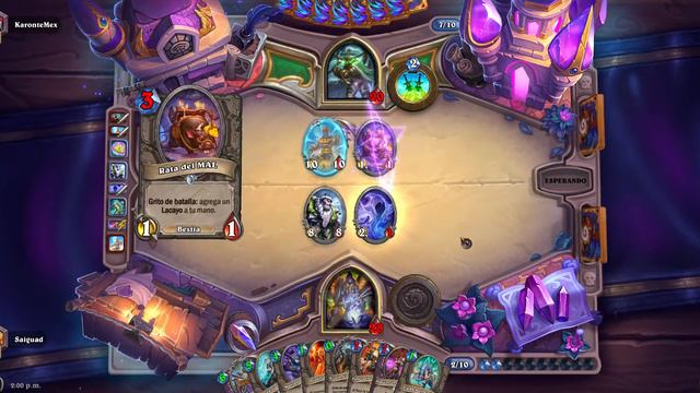 Guldan Brujo / warlock (quest / mision) vs Maiev Picaro - Hearthstone nivel 20 смотреть онлайн
