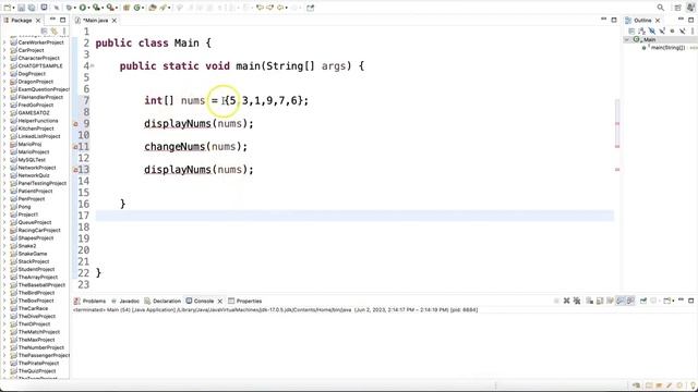 Arrays As Parameters in Java смотреть онлайн