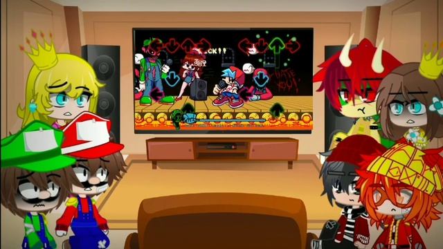 Los personajes de Mario + Strodin y Rain reaccionan a Mario madness v1 смотреть онлайн