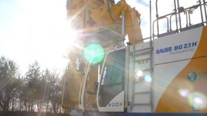 BAUER. Карьера: машинист буровой установки