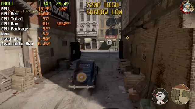 Mafia: Definitive Edition VEGA 11 RYZEN 5 3400G?720P/900P/1080P 16GB RAM смотреть онлайн