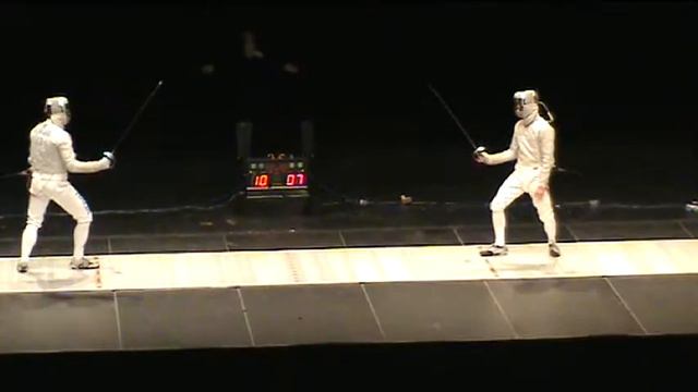 Fencing Masters Quarterfinal - Dan Bak USA and Aldo Montano ITA смотреть онлайн