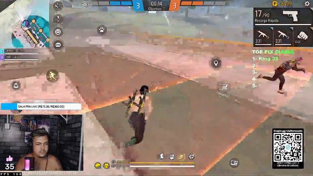 🔥 FREE FIRE AO VIVO - CLEITON 🔥 CLEITON REVELA 🔥 4x4 e 6X6 COM INSCRITOS 🔥 SALA PERSONALIZADA 🔥 #22 смотреть онлайн