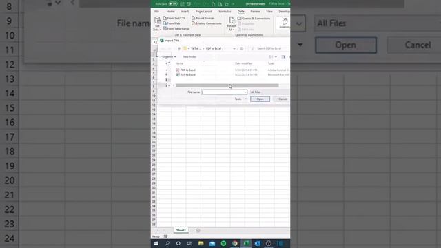 Convert a PDF to xlsx #cheatsheets #excel #exceltips #googlesheets #spreadsheet #tutorial #short смотреть онлайн