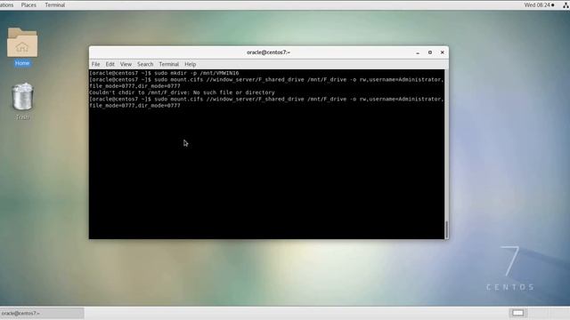 How to access windows share from linux (Demo) смотреть онлайн
