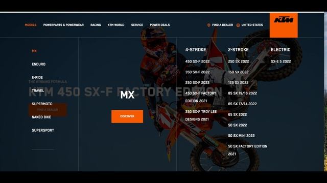 All new 2022 KTM SX and XC Dirt Bikes (Whats new?) смотреть онлайн