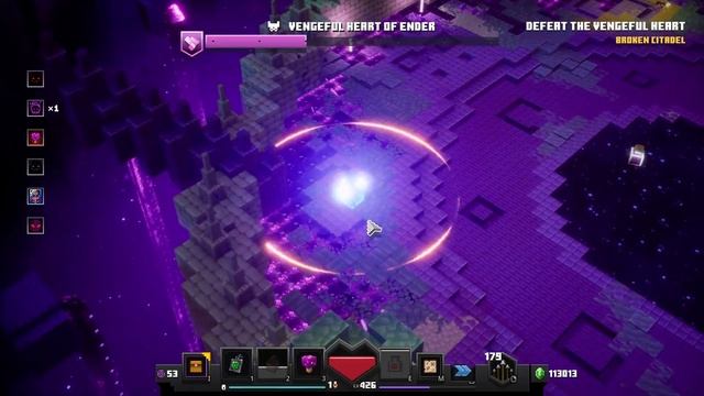 FINAL BOSS Echoing Void DLC (Vengeful Heart of Ender) | Minecraft Dungeons смотреть онлайн