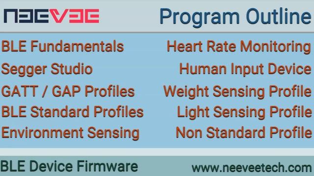 Bluetooth Low Energy Device Firmware Development - Class Room Training смотреть онлайн