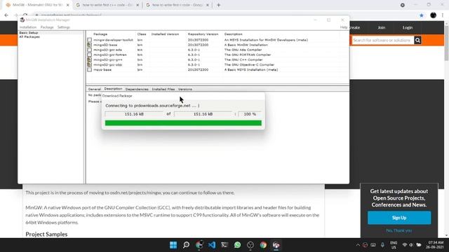 Install C++ GNU Compiler in Windows in 5 minutes | LearningTechie | ?? смотреть онлайн