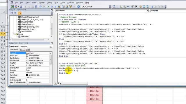 Automating Michael's Data Entry on Userform - Excel VBA смотреть онлайн