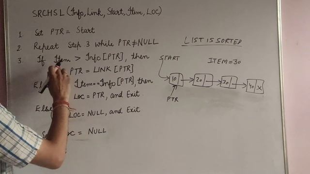 SEARCHING IN LINK LIST смотреть онлайн