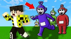 СЛЕНДИПУЗИКИ охотятся на меня в РОБЛОКС! Побег от HUNGRY TUBBIES MINECRAFT ROBLOX MINECRAFT