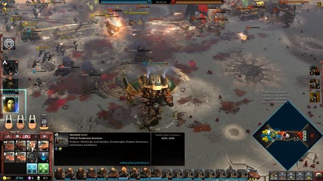 Epic Battle: Space Marines vs Orks, 3v3, Hard AI - Warhammer 40K: Dawn Of War 3 - Deathwatch Mod смотреть онлайн