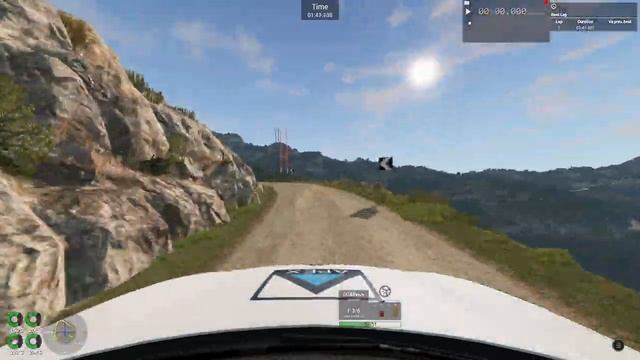 BeamNG.Drive Italy Gravel Hillclimb 1