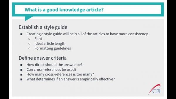 October 2018 Ask the Experts - Maintaining Your Knowledge Base