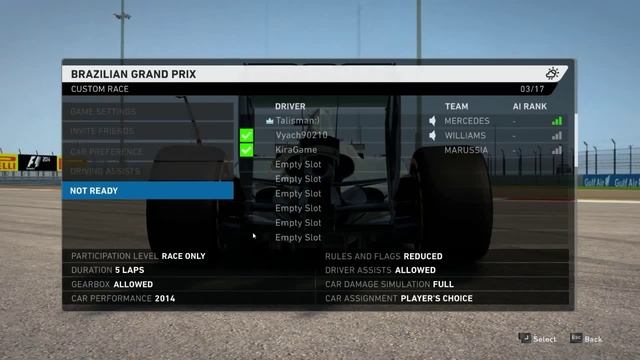 F1 2014 - Как поиграть по сети!? (Мультиплеер) смотреть онлайн