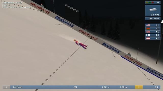 Deluxe Ski Jump Gameplay and Commentary смотреть онлайн