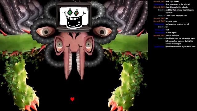 Undertale - Flowey (neutral Final Boss, blind) смотреть онлайн