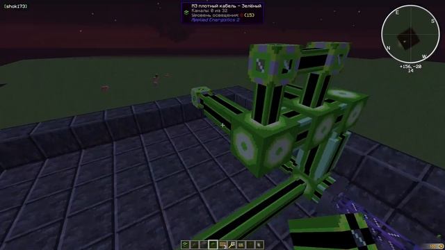 #AE2 ТУННЕЛЬ ТОЧКА-ТОЧКА | КАК ЭКОНОМИТЬ МЭ КАБЕЛЬ HI-TECH MINECRAFT смотреть онлайн