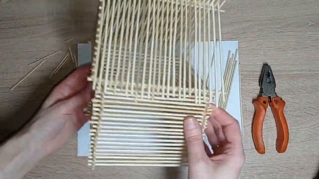 Новогодний Домик Из Деревянных Палочек Своими Руками. Очень просто! смотреть онлайн