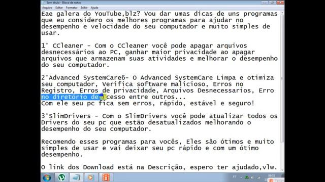 Como Melhorar O Desempenho Do Pc E Da Internet Em 100%