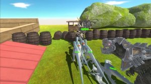 Spider War - Spider of Evolution VS T Rex Team - Animal Revolt Battle Simulator