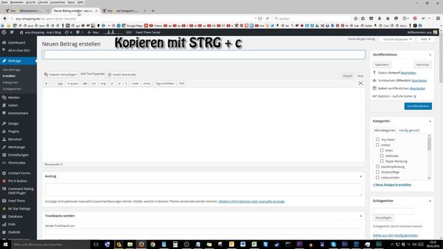 [outdated] Instagram Foto in Wordpress Blog einbinden ★ schnell und leicht ★ [DEUTSCH] Tutorial смотреть онлайн