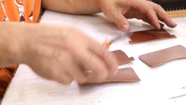make a leather wallet | rfid protected смотреть онлайн