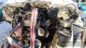 Двигатель на УАЗ 409 съем в полном сборе