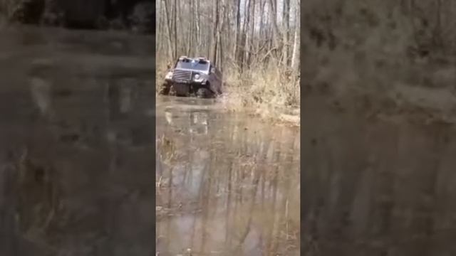 Глаза боятся - Луаз Едет Лужи Грязь Болото ЛуАЗ 969 Офроад смотреть онлайн