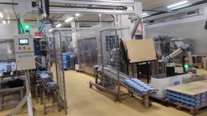 Укладка готовой продукции на паллеты