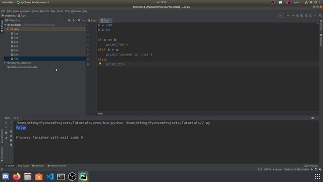 Python #7 || if, elif, else, bool смотреть онлайн