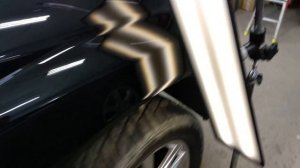 Ремонт переднего крыла без покраски  Toyota Land Cruiser 100  2006  20191025 025921 071546