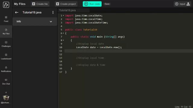 Java Programming Tutorial EP19: Java Date and Time | Joshua's Programming смотреть онлайн