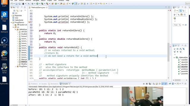 MethodsDemo смотреть онлайн