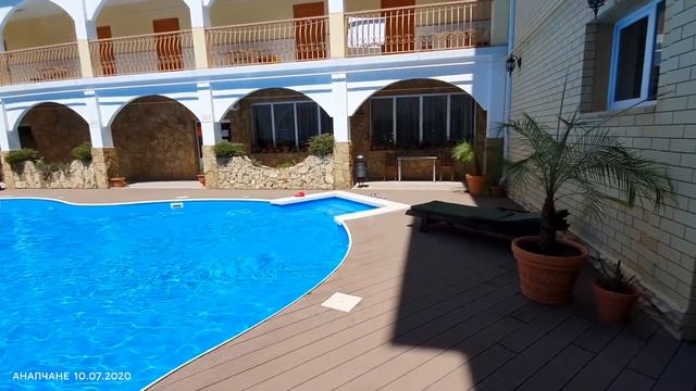 #АНАПА 10.07.2020. КУПАНИЕ РАЗРЕШЕНО В #ДЖЕМЕТЕ - ГОСТЕВОЙ ДОМ ВИНОГРАДНАЯ 10. Погода. Холодное мор смотреть онлайн