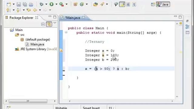 Java Tutorials for beginners - 17 Ternary Operations смотреть онлайн