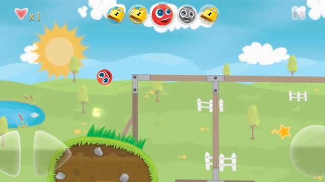 Bounce Tales Adventures : Red Ball Walkthrough Part 1 (Android iOS Gameplay) New Red Ball Game смотреть онлайн