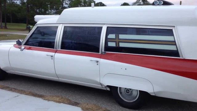 1971 Oldsmobile 98 ambulance walk around. смотреть онлайн