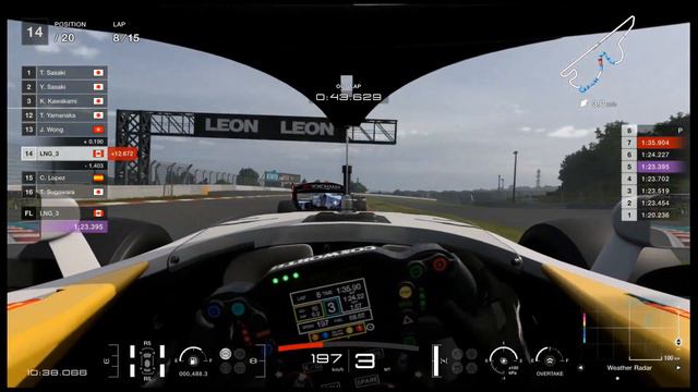 GT7 - World Circuits - Super Formula (Hard) - Fuji Speedway - Dallara SF23 Super Formula / Honda ’2