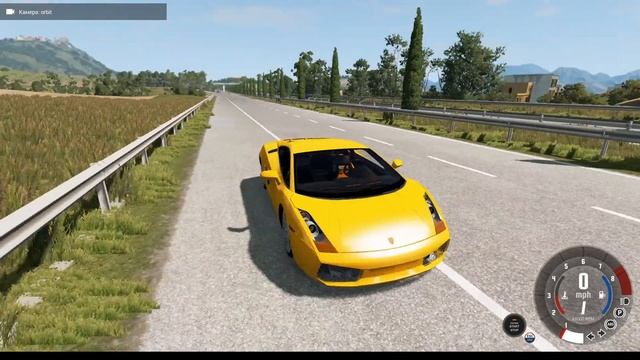 Lamborghini Gallardo 2005 in BeamNG.drive смотреть онлайн