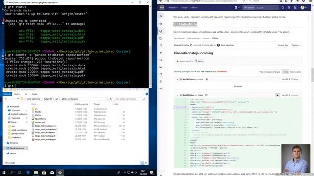 Teoria vko04 - Git -versionhallinta ja Gitlab -projektien hallintaympäristö смотреть онлайн