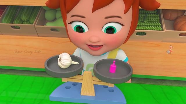 Learning Numbers with Magnet Fishes Numbers Toy Set - Little Baby Boy & Girl | 3D Education Cartoon смотреть онлайн